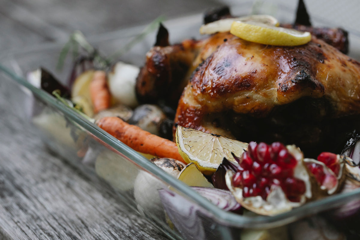 Roast Chicken with Lemon Oil